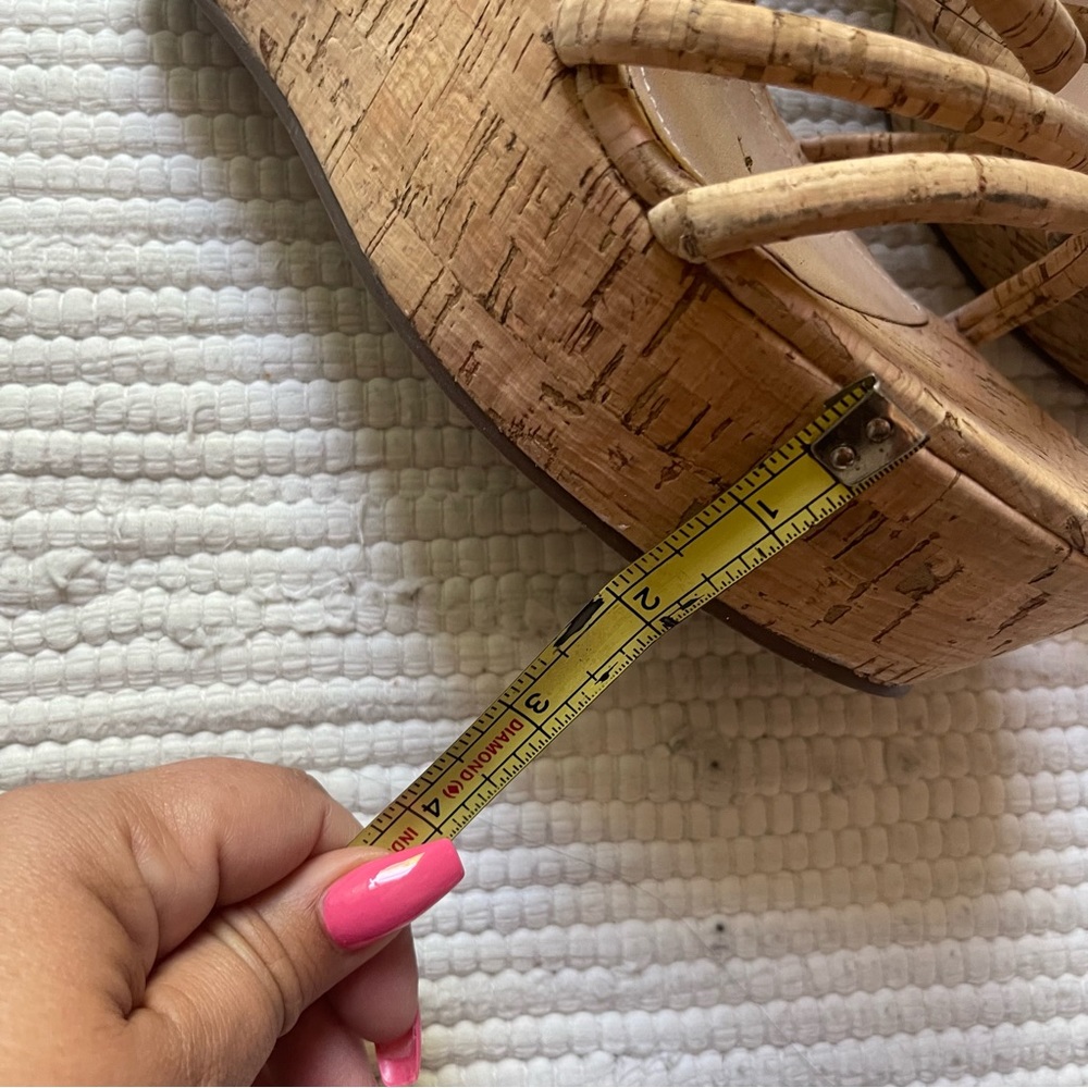 NWOB SHULTZ CORK WEDGE SIZE 10.5 - Picture 4 of 12